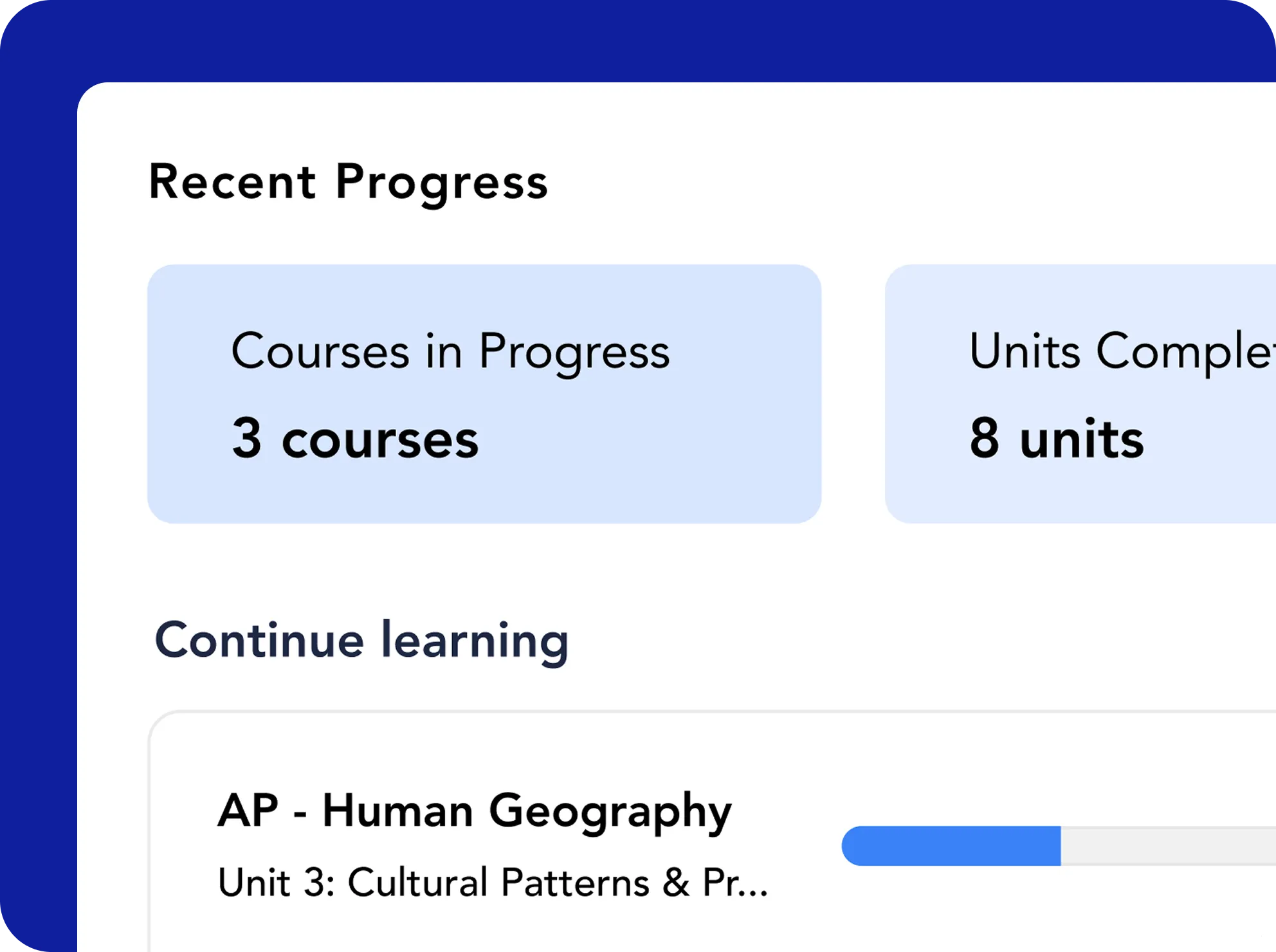 Learning Platform